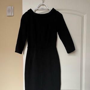 Boden Black Midi Dress